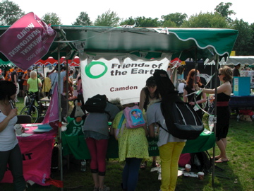 Our stall at Camden Green Fair