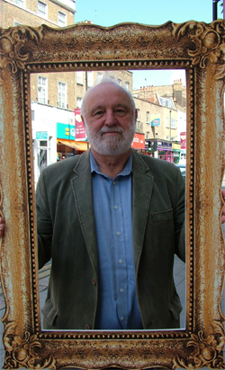 MP Frank Dobson pulls a serious face