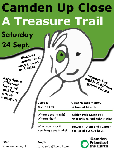 Camden Up Close: Treasure Trail, Saturday 24 September